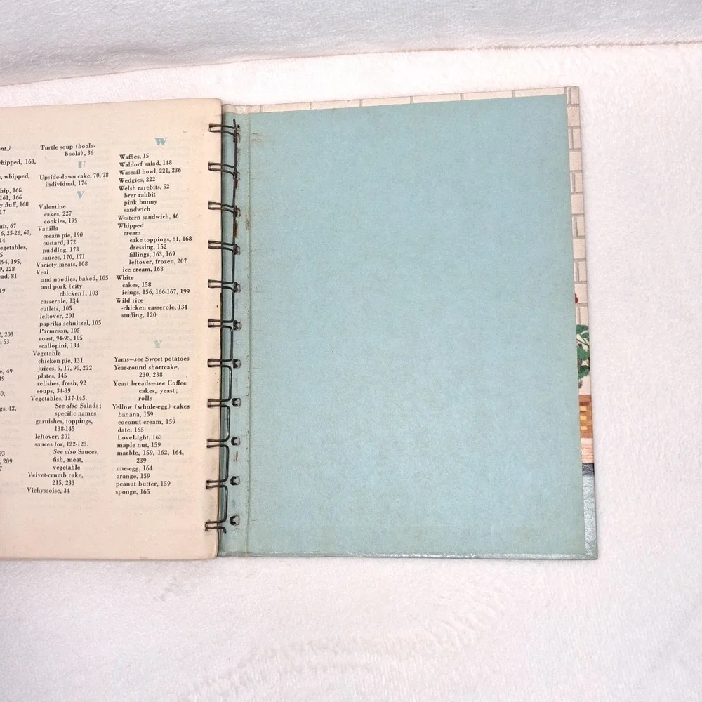 Vtg Betty Crocker's Good and Easy Cookbook 1954 1st Edition 3rd Printing Wire